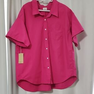 Wilfred Pink Button-Up Shirt